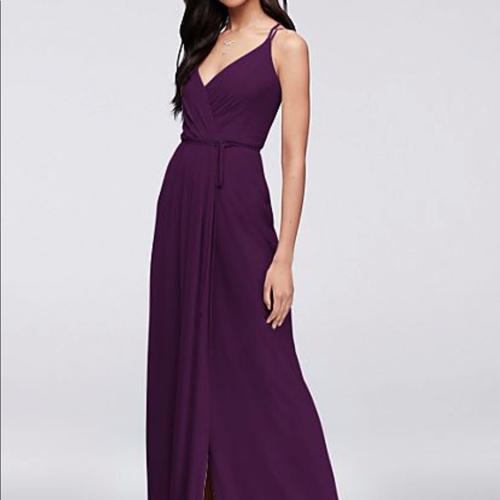 David’s bridal bridesmaid dress